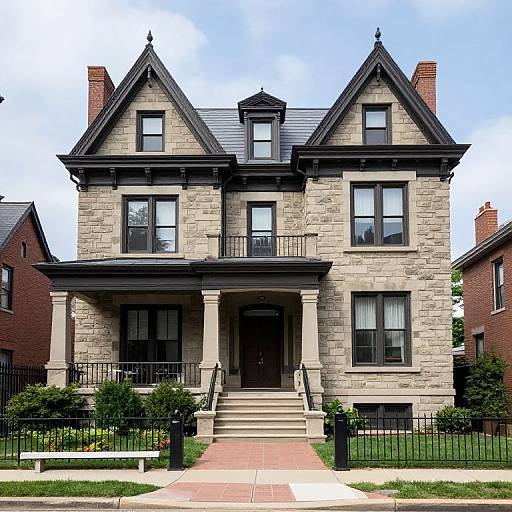 Historic 1888 Stone Mansion Chicago