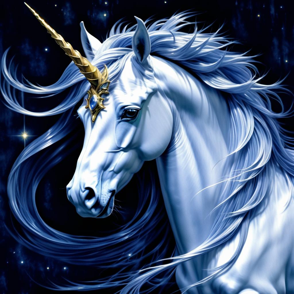 Ultra-Detailed Mystical Unicorn Image