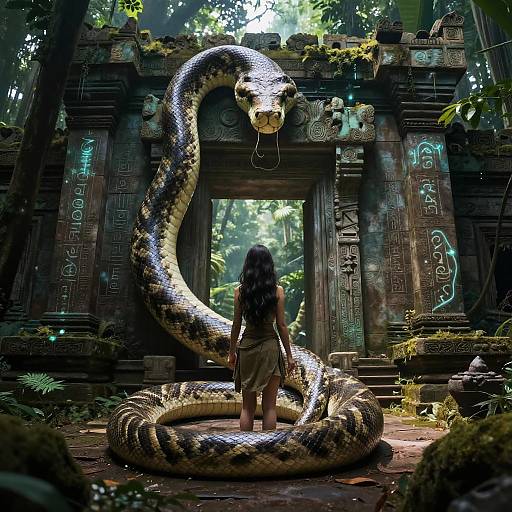 Mystical Jungle Temple Exploration