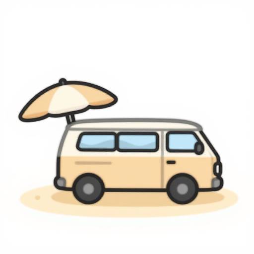 Dadaism Coffee Van by Seaside