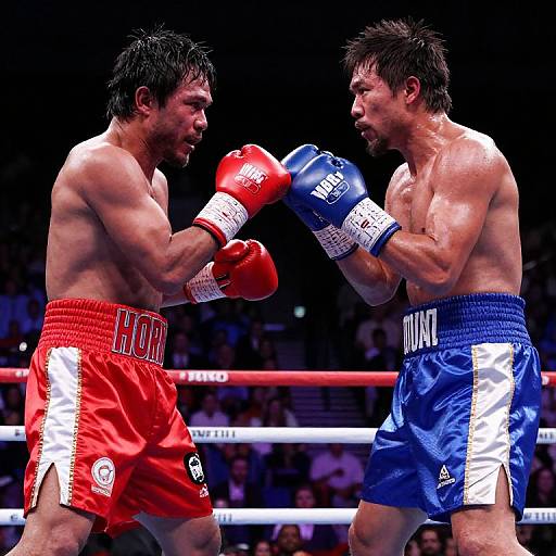 Boxers Face Off After Championship Win