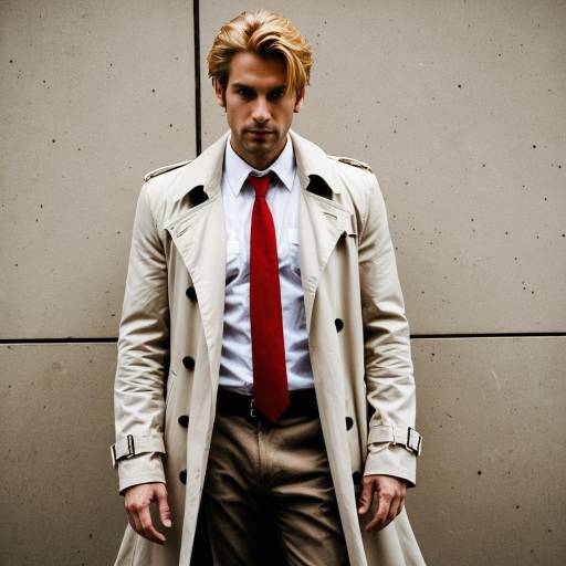 Stylish John Constantine Cosplay Outfit