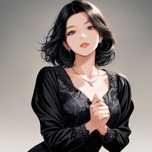 Elegant Portrait of Matsumoto Rangiku