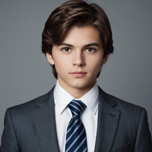 Formal Male Portrait in Suit