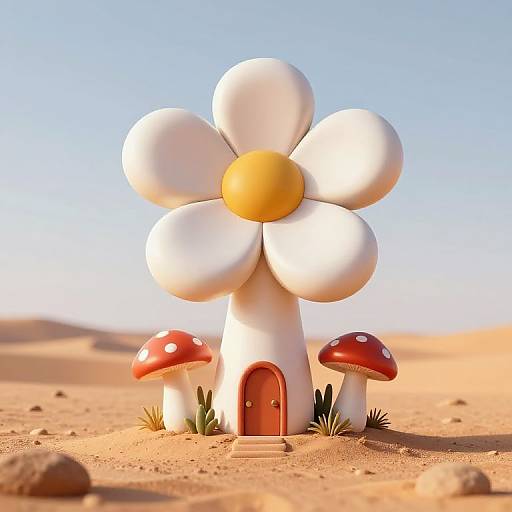 Zaha Hadid Inspired Flower House