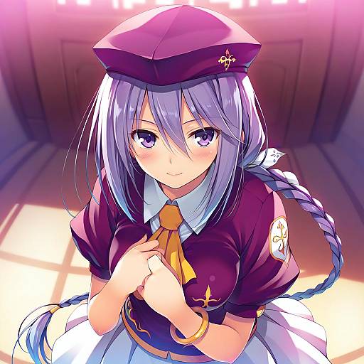 Illustration of Sion eltnam atlasia, tsukihime in the style of Tomose shunsaku