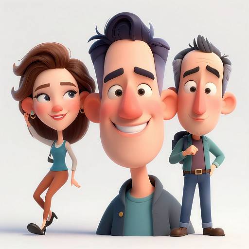 AI Caricature Generator with Vibrant Portraits