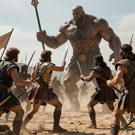 Epic Battle: King David vs Goliath