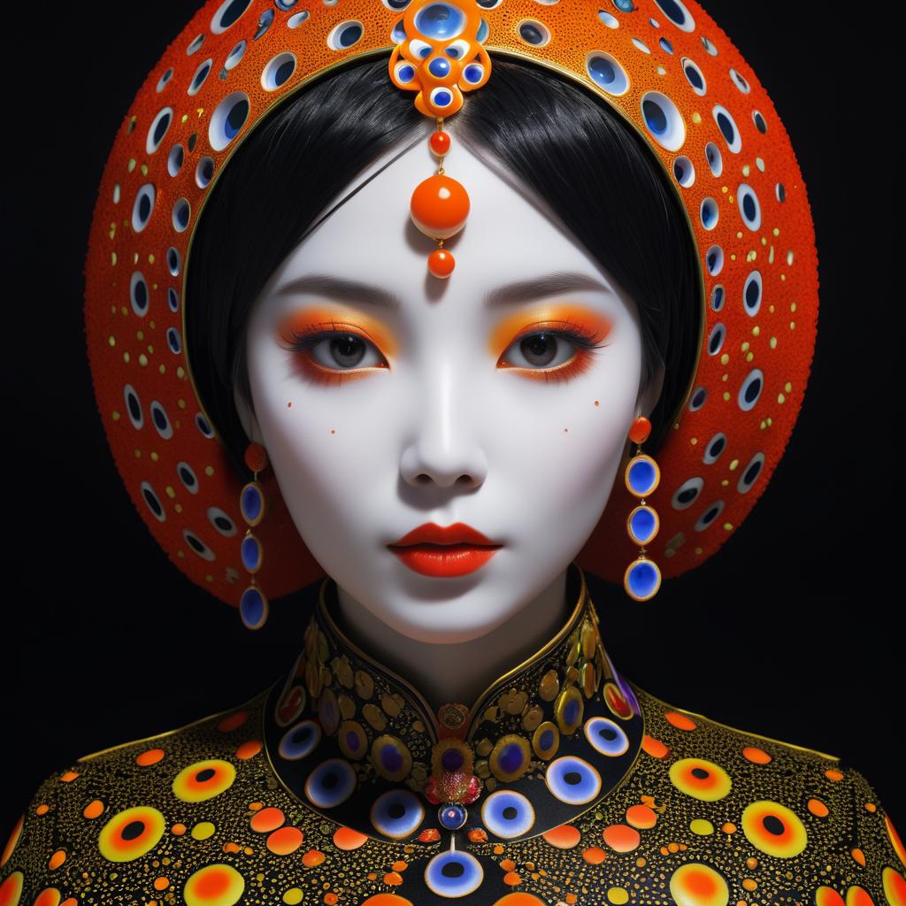 Ultra-Realistic Female Deity of Creativity