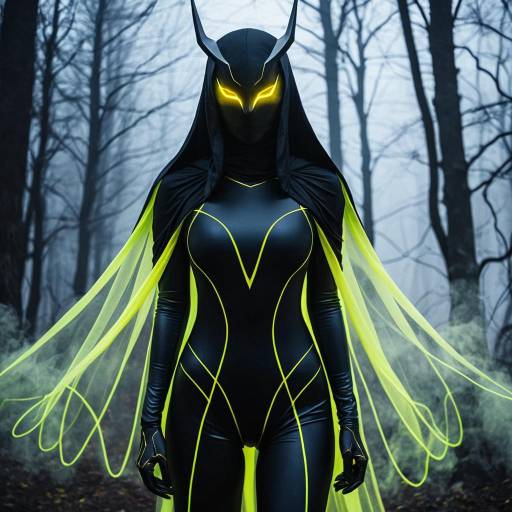 Dark Sleek Kurogiri Cosplay Design Idea