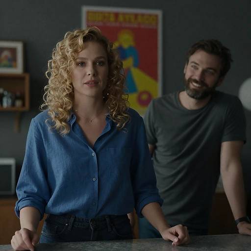 Candid Portrait in a Cozy Room