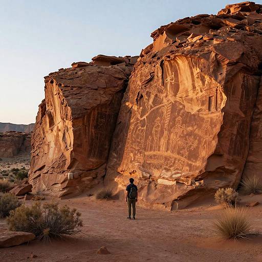 Sunrise Exploration of Chaco Canyon