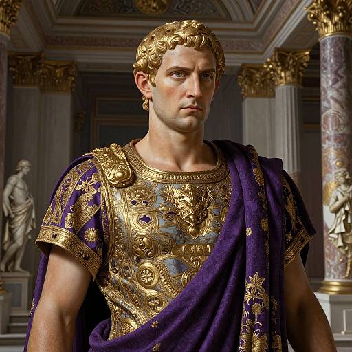 Elagabalus Emperor Portrait Art