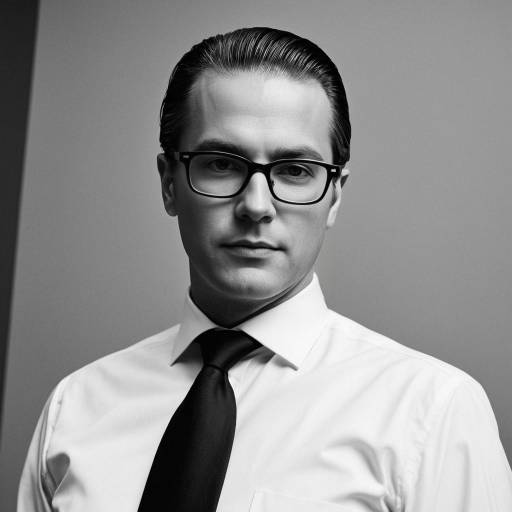 Stylish Mid-40s Man in Dark Suit