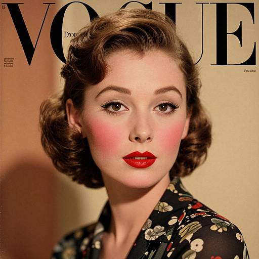 Vogue October 1926 Vintage Portrait