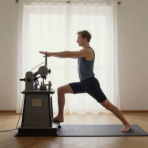 Ultra Realistic Yoga and Invention Portrait