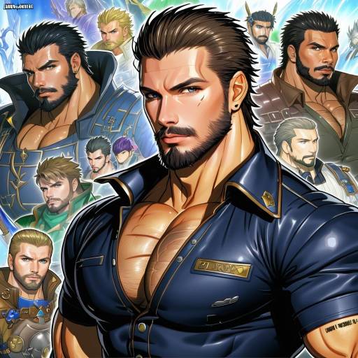 Illustration of Adventurer (ff14), final fantasy in the style of Kamiya maneki