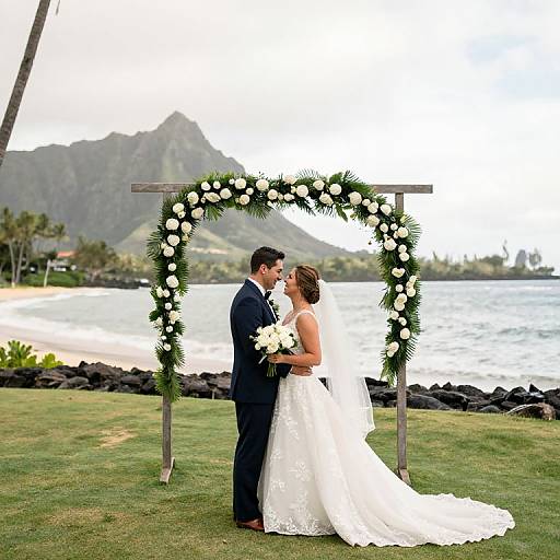 Chic Romantic Wedding in Hawaii