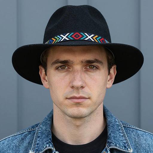 Portrait of a Man in Stylish Outfit