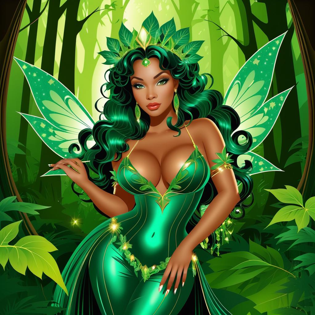 Glamorous Fairy Hip-Hop in Enchanted Forest