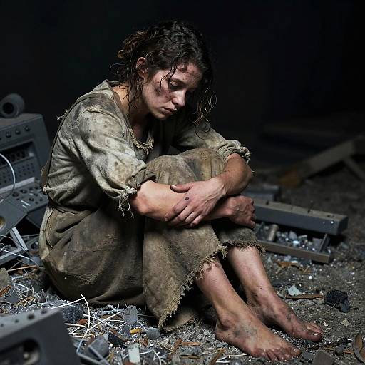 Melancholic Servant Among Ashes