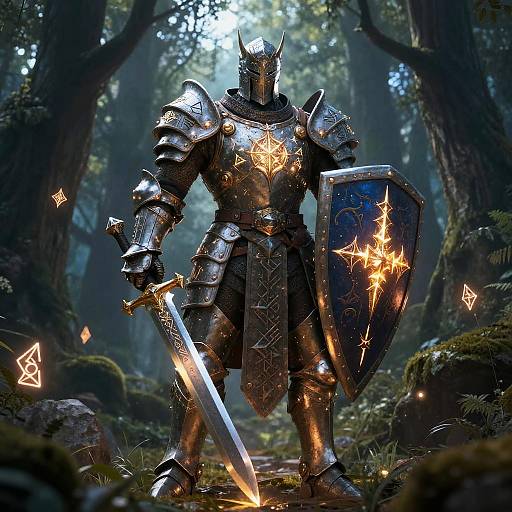 Goliath Rune Knight in Enchanted Forest