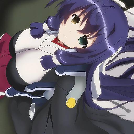 Illustration of Asama tomo, kyoukaisenjou no horizon in the style of Tnr (horiko1525)