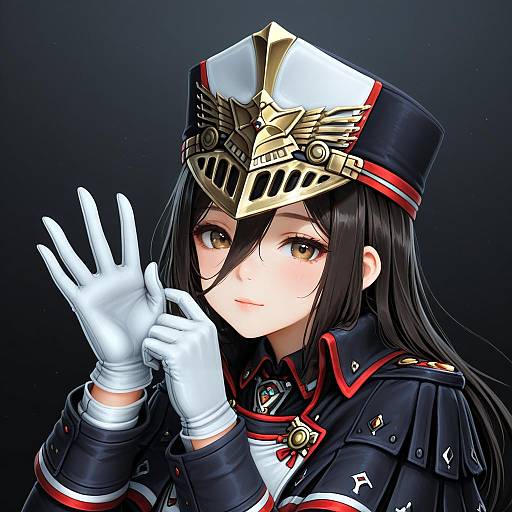 Illustration of Morag ladair (xenoblade), xenoblade chronicles (series) in the style of Barbariank