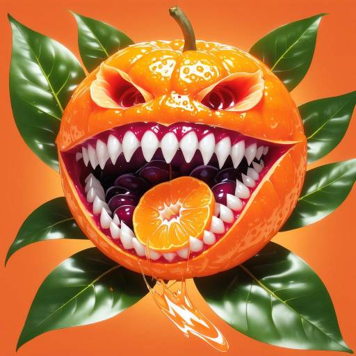 Ancient Plum Wizard and Mandarin Orange Ancient Plum Wizard and Mandarin Orange