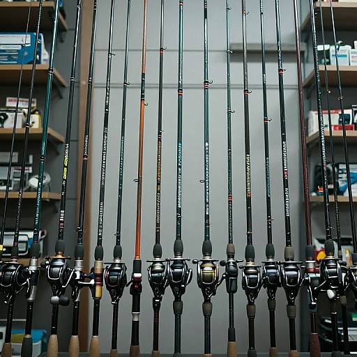Cinematic Hyper-realistic Fishing Rods