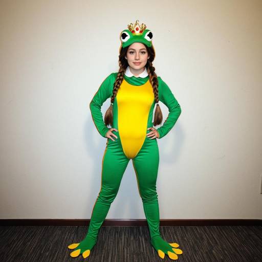 Adorable Princess Frog Cosplay Costume