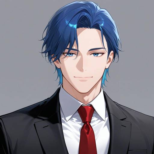 Wise Gentleman in Formal Attire Wise Gentleman in Formal Attire
