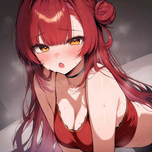 Colorful Virtual YouTuber Portrait