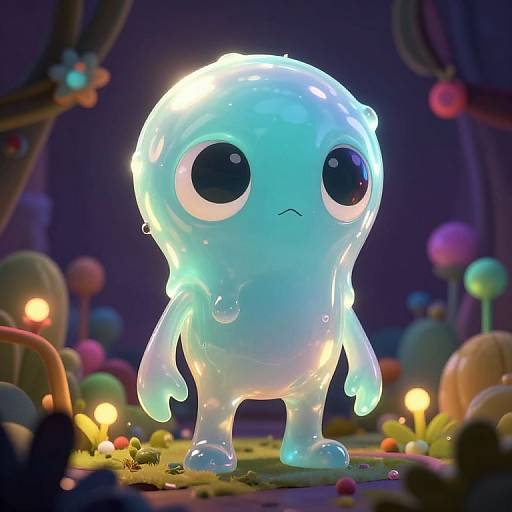 Stylized Gooey Slime Fantasy Character