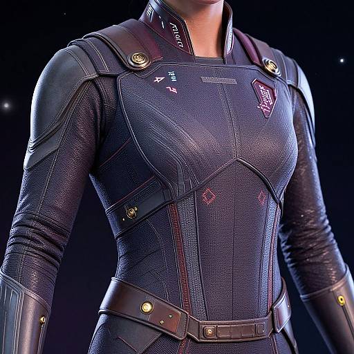 Carina Guardians Armor Close-Up