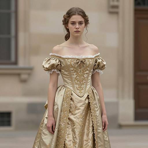 Victorian Elegance: A Young Woman in Art