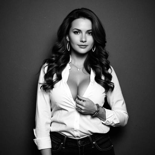 Confident Woman in Casual Chic Outfit