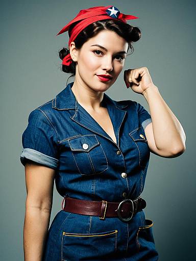 Rosie Riveter Cosplay Portrait