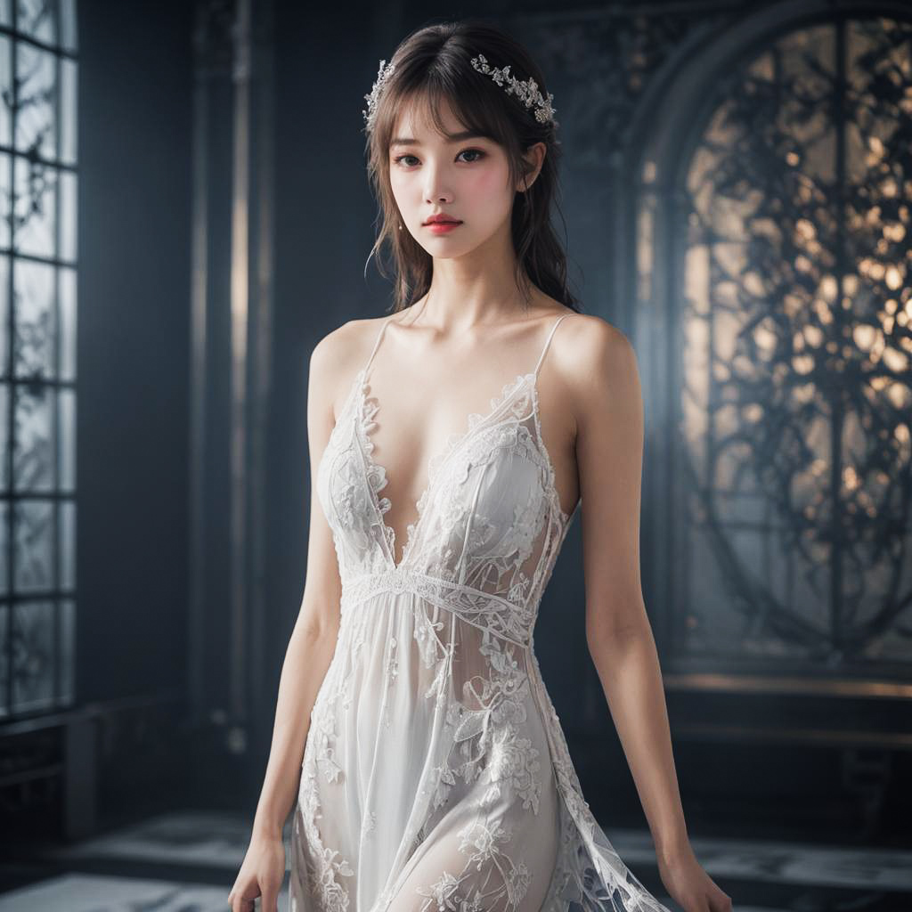 Dreamy Elegance: Elysium Style Woman