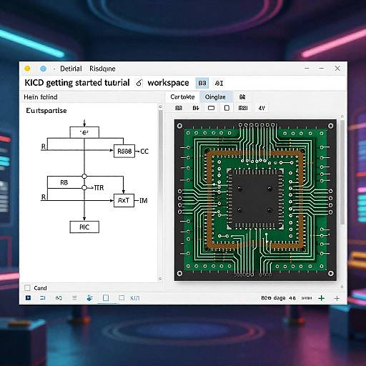 KiCad PCB Design Tutorial Workspace