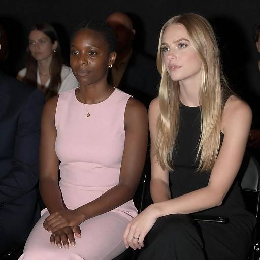 Intimate Portrait of Two Women in Shadow