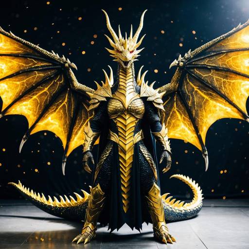 Majestic King Ghidorah Cosplay Design