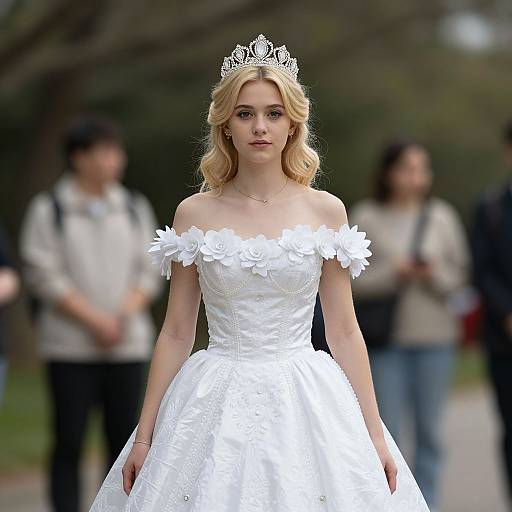 Royal Fancy Dress Solo Portrait