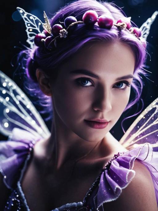 Magical Close-Up of Sugar Plum Fairy