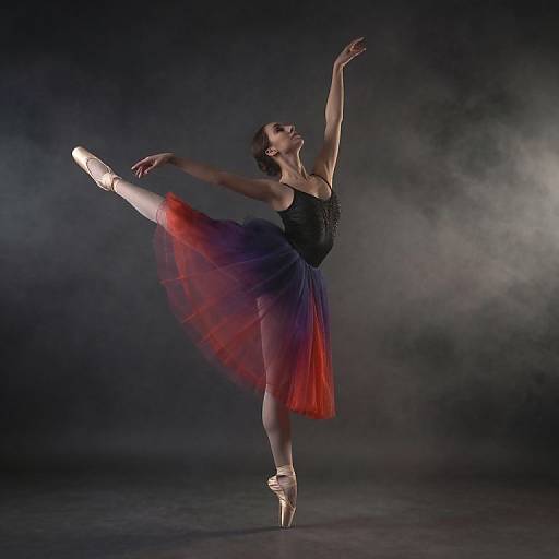 Ethereal Ballerina Amidst Dreamy Decay