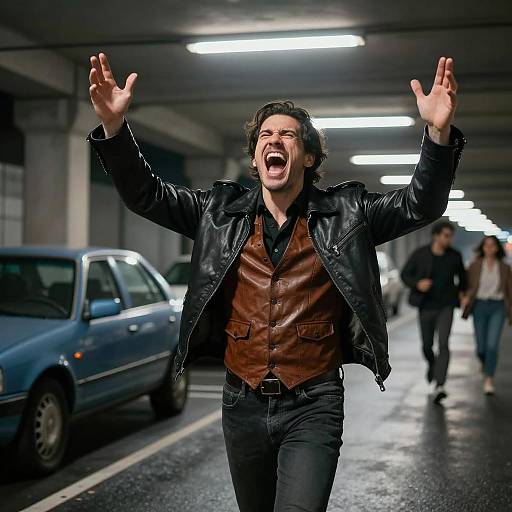 Urban Screamer at Night