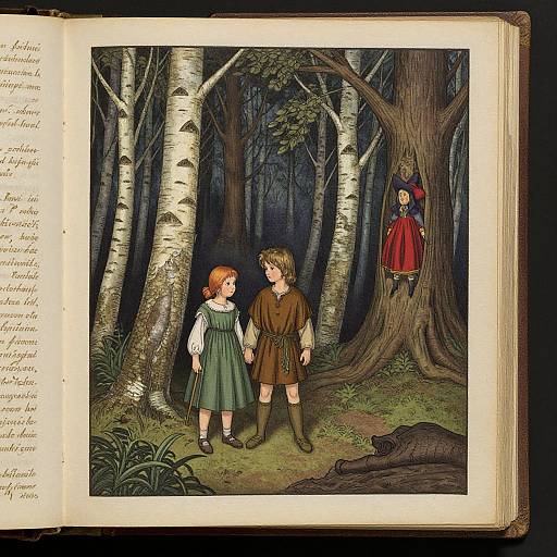 Antique Hansel and Gretel Manuscript