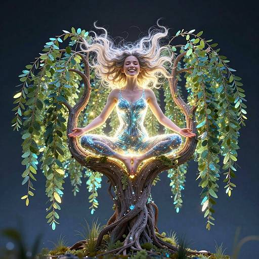 Enchantress Yoga on Neon Willow