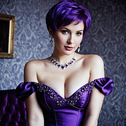 Elegant Ursula-Inspired Solo Dress Design