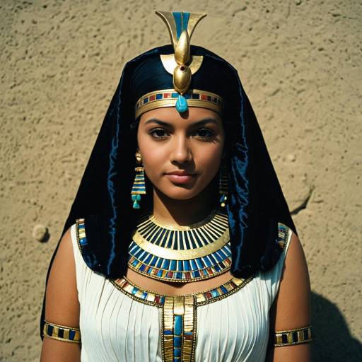 Elegant Egyptian Queen Costume Design